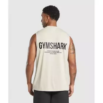 Gymshark Conditioning Club Tank Pebble Grey A2b4u Gb7p XS