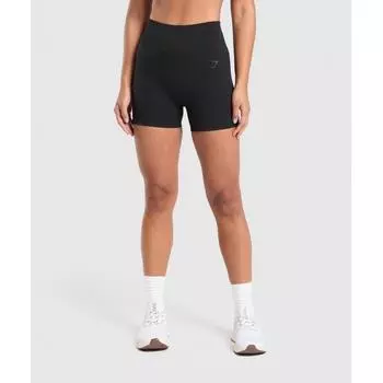 Gymshark Corset Seamless Shorts Black B1b1j Bb2j XXS