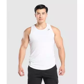 GYMSHARK Critical Tank Белый A2A1E WBBM XS