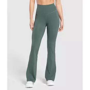 Gymshark Elevate Flared Leggings 2.0 Slate Teal B1c8u Tbnh XS