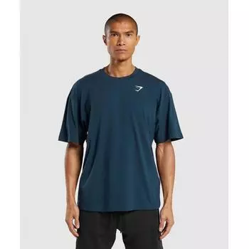 Gymshark EssenTial Oversized T shirT Navy A1a3e Ubcy XS