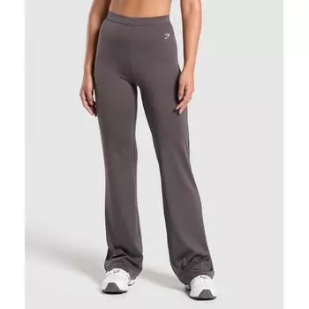 Gymshark Everyday Regular Flared Leggings Greyed Purple B7a7h Pbvr XS