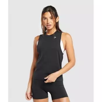 Gymshark Everyday Seamless Tank Black B8a4r Bb2j XS
