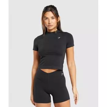 Gymshark Everyday Seamless Tight Fit Tee Black B8a4o Bb2j XXL