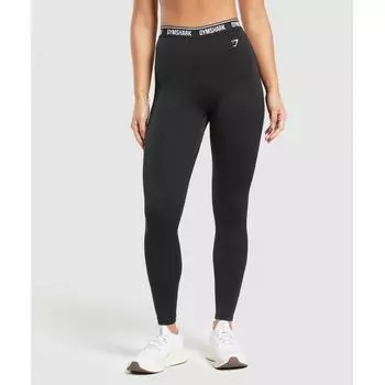 Gymshark Everyday Waistband Leggings Black B8a9m Bb2j XXS