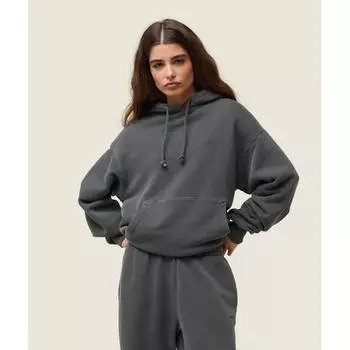 Gymshark Everywear Расслабленная толстовка с капюшоном черного цвета B1c2p Bcrg XS