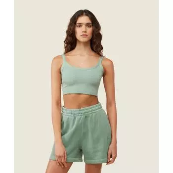 Gymshark Everywear Ribbed Tank Dollar Green B1c3w Ecjb XXL