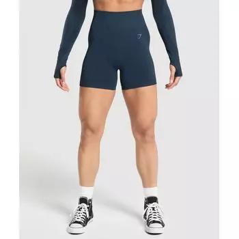 Gymshark Flex Shorts Navy Denim Blue B8a7v Ucfx XS