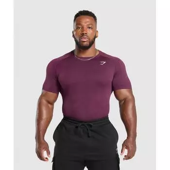 Gymshark Футболка Geo Seamless пурпурный глубокий фиолетовый A5a2d Pb1h 3XL