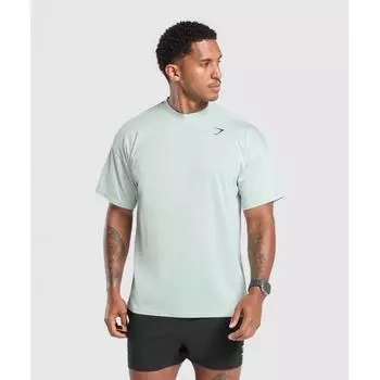 Gymshark Футболка Oversize Performance Cool Turquoise A6a4w UCVL XS