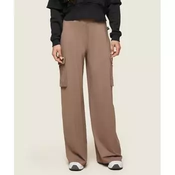 Gymshark Gs X Leana Deeb Flared Pants Soul Brown B2b5u Nbzw XS