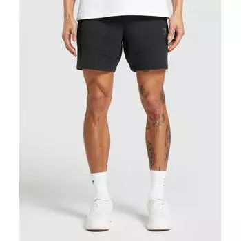 Gymshark Interlock Tech 6 Shorts Black A5a6l Bb2j S
