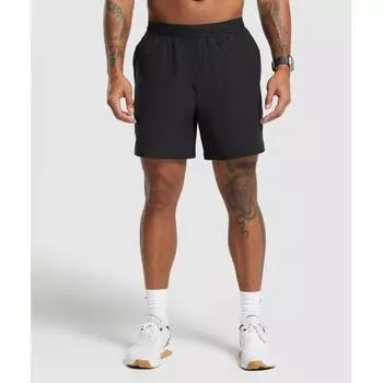 Gymshark Land To Water 6 Shorts Black A5a6i Bb2j XS