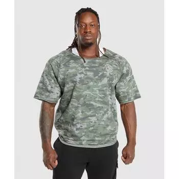 GYMSHARK Legacy Rag Top Unit Зеленый A5A7Y ECKF XS