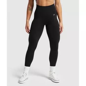 Gymshark Lift Contour Seamless Leggings Black Black Marl B6a9c Bcg7 XS