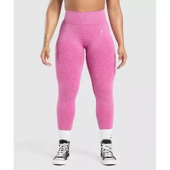 Gymshark Lift Seamless Leggings Winning Pink White Marl B6a9c Kcq3 XS