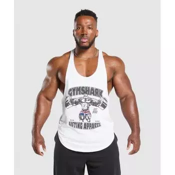 Gymshark Lifting Apparel Stringer Белый A1c7b Wb57 S