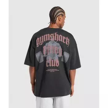 Gymshark LifTing Club Graphic T shirT Black A2c4p Bb2j XS