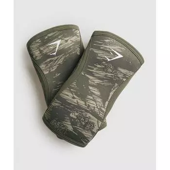 Gymshark Наколенники Legacy 5 мм камуфляж коричневый I3a8t Ncqm S