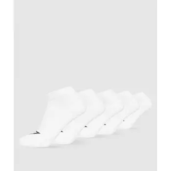 Gymshark Носки для тренировок 5 шт. Белые I3a4f Wb57 L