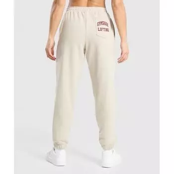 GYMSHARK Облегающие джоггеры с графическим рисунком Pebble Grey B1B9G GB7P