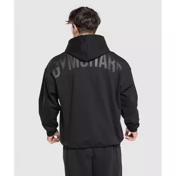 Gymshark Толстовка с капюшоном Power Black A1b9b Bb2j XS