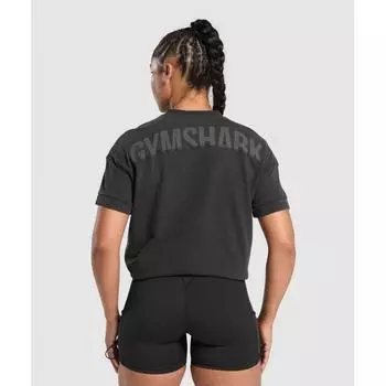 Gymshark Power T shirT Black B9a6z Bb4v XS