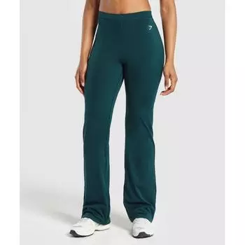 Gymshark Everyday Regular Flared Leggings Strong Teal B7a7h Tbqq XS