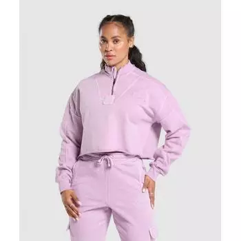 Gymshark Premium Legacy Sweatshirt Warm Lilac B9a6f Pb1m XXS