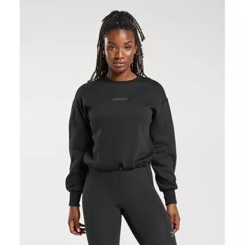 Gymshark Pulse Pullover Black B7a8r Bbbb XS