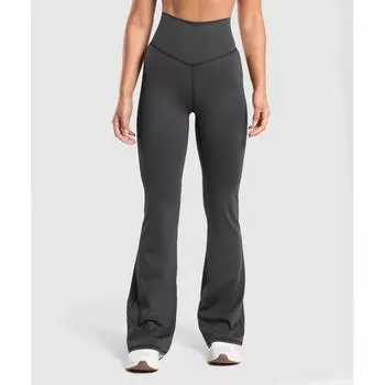 Gymshark Расклешенные леггинсы Elevate 2.0 черные B1c8u Bb2j XXS