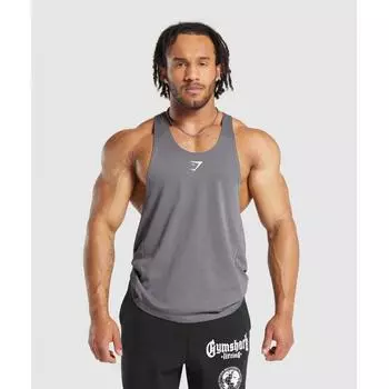 GYMSHARK React Stringer матовый серый A2A9B GCHK XS