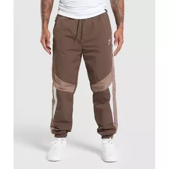 Gymshark Retro Track Pants Walnut Brown Mocha Mauve Soft White A4a9w Ncw0 XS
