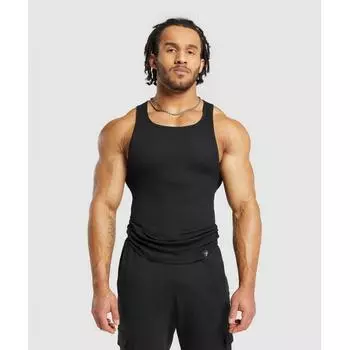 GYMSHARK Ribbed Tank 3 Pack Black A5A2E BCCN XS