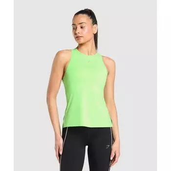 Gymshark Running Back Vent Tank Energy Gelato Green B3c3v Ec2t XS