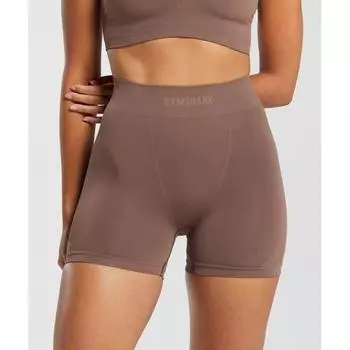 Gymshark Seamless Boxers Soft Brown B6a7i Nbzv XS