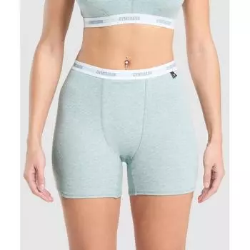 Gymshark Шорты в рубчик Iced Blue Marl B6a7v Ucz9 XXS