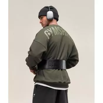 Gymshark Сила экипажа Сила Зеленый A2c9g Ecjh XS