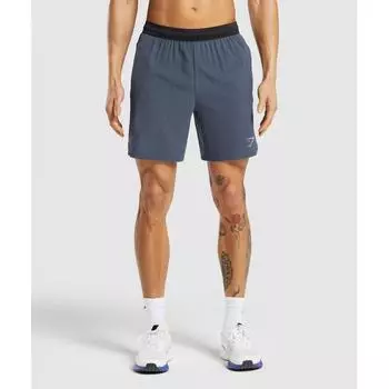 Gymshark Speed 7 Shorts Titanium Blue A5a9c Ucmq XS