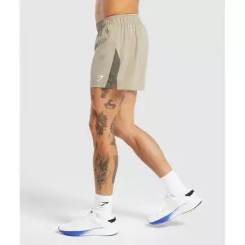 Gymshark Sport 5 шорты песочно-коричневый камуфляж коричневый A1b3m Ncrb 3XL