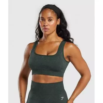 Gymshark Adapt Fleck Sports Bra Victory Green Unit Green B9a7h Ecvn XS