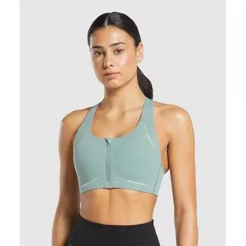 Gymshark Спортивный бюстгальтер для бега Celeste Blue B9a7r Udbp XS