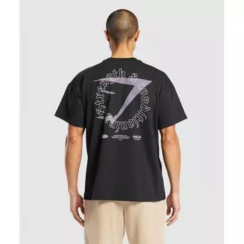 Gymshark STrengTh And CondiTioning T shirT Black A5a5g Bb2j XS