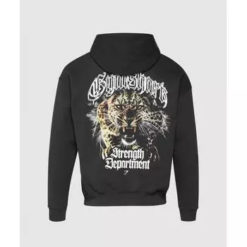 Gymshark Strength Department Animal Oversized Hoodie Black A1c4y Bb2j S