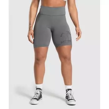GYMSHARK Strong Женские шорты Матовый Серый B9A4L GCHK XXS