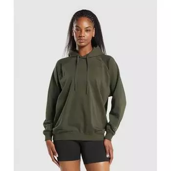 Gymshark Толстовка большого размера Block Winter Olive B6a3e Ecbb XS