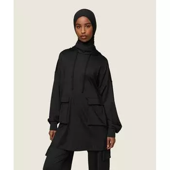 Gymshark Толстовка большого размера Gs X Leana Deeb, черная B2b5v Bb2j XS