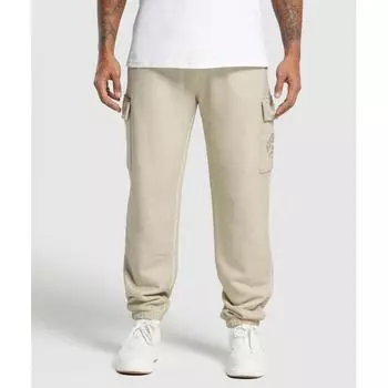 GYMSHARK Тяжелые потертые джоггеры-карго Pebble Grey A5A4N GCLB XS
