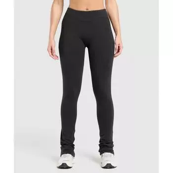 Gymshark Тяжелые потертые леггинсы черного цвета B1c6i Bcph XS