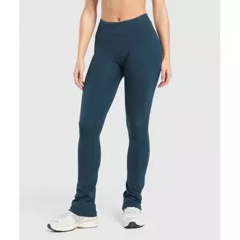 Gymshark Тяжелые потертые леггинсы Heavy Blue Wash B1c6i Uczh XS